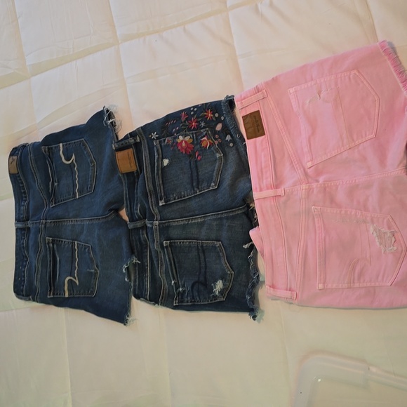 Bundle of 3 pairs American Eagle Hi Rise Shortie - Picture 5 of 6
